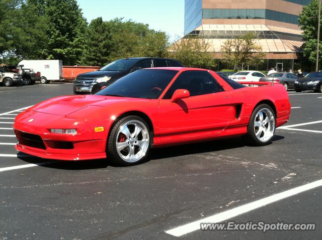 Acura NSX spotted in Carmel, Indiana