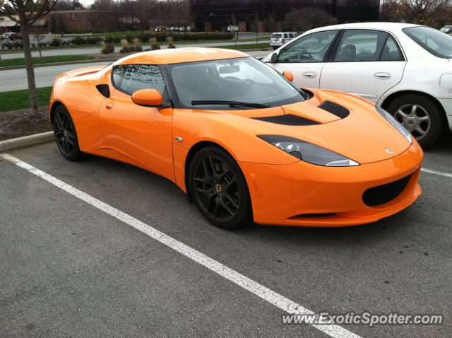 Lotus Evora spotted in Indianapolis, Indiana
