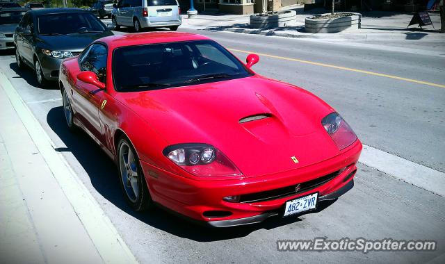 Ferrari 550 spotted in Grand Bend, ON, Canada