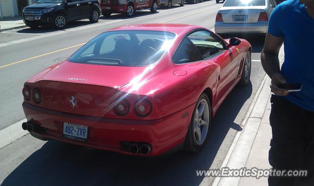 Ferrari 550 spotted in Grand Bend, ON, Canada