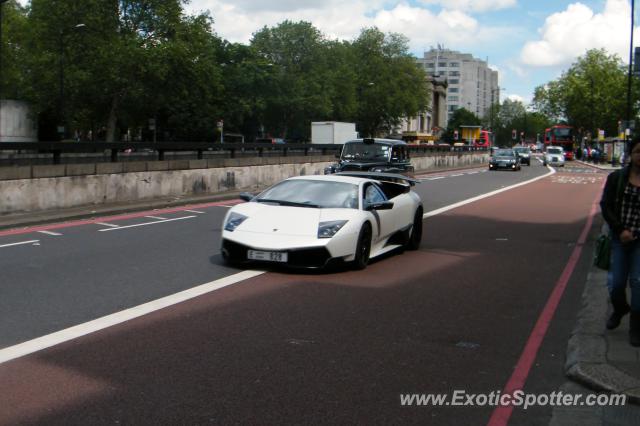 Lamborghini Murcielago spotted in London, United Kingdom
