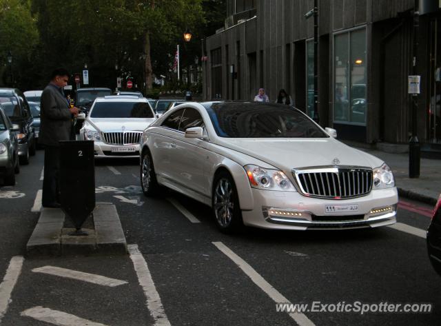 Mercedes Maybach spotted in London, United Kingdom