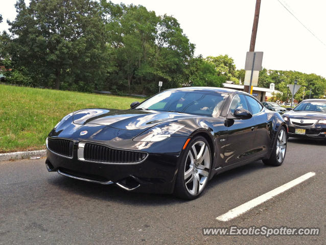 Fisker Karma spotted in Ocean, New Jersey