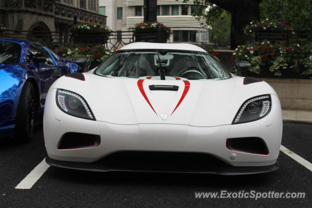 Koenigsegg Agera R spotted in London, United Kingdom