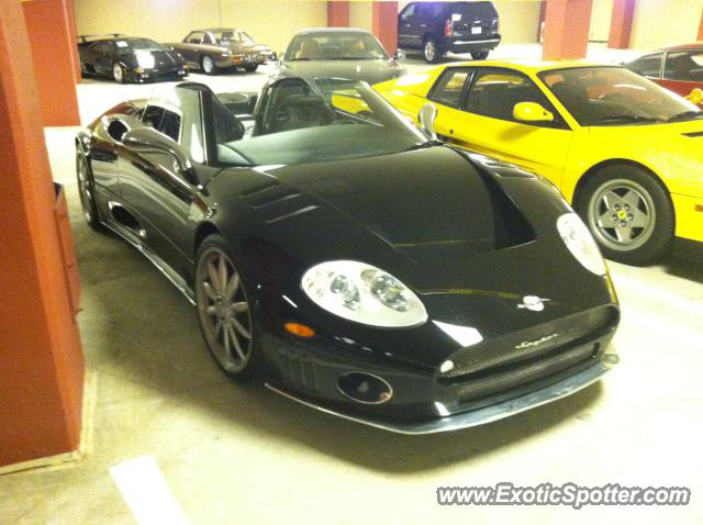 Spyker C8 spotted in Mt pocono, Pennsylvania