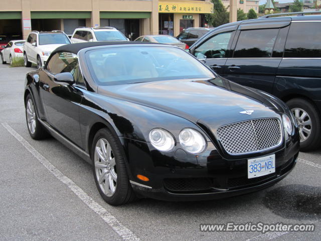 Bentley Continental spotted in Richmond, BC, Canada