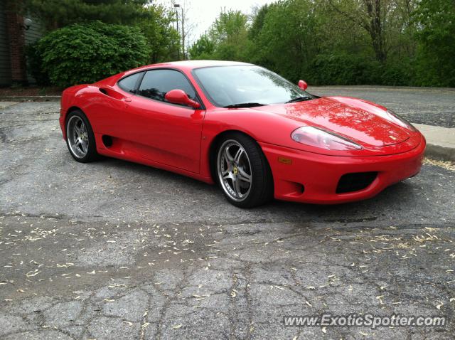 Ferrari 360 Modena spotted in Indianapolis, Indiana