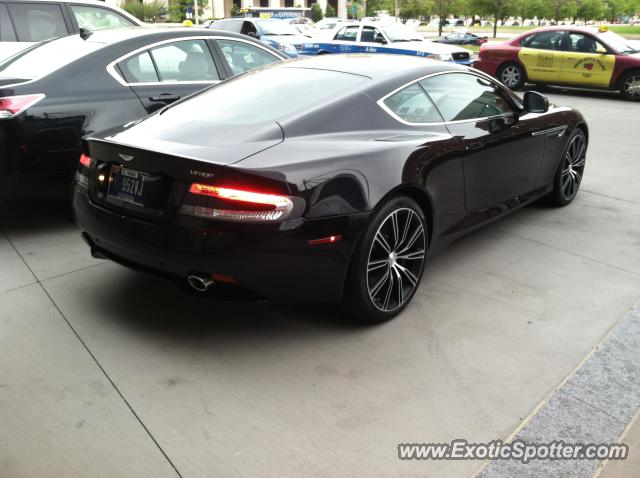 Aston Martin Virage spotted in Indianapolis, Indiana