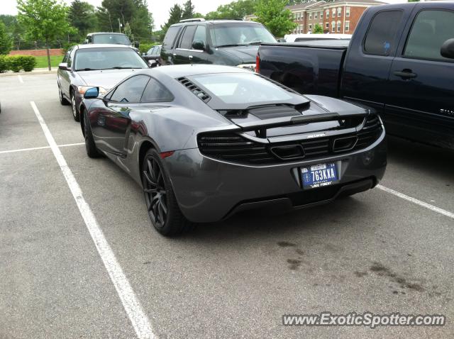 Mclaren MP4-12C spotted in Indianapolis, Indiana