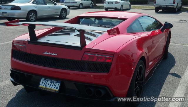Lamborghini Gallardo spotted in Allentown, Pennsylvania