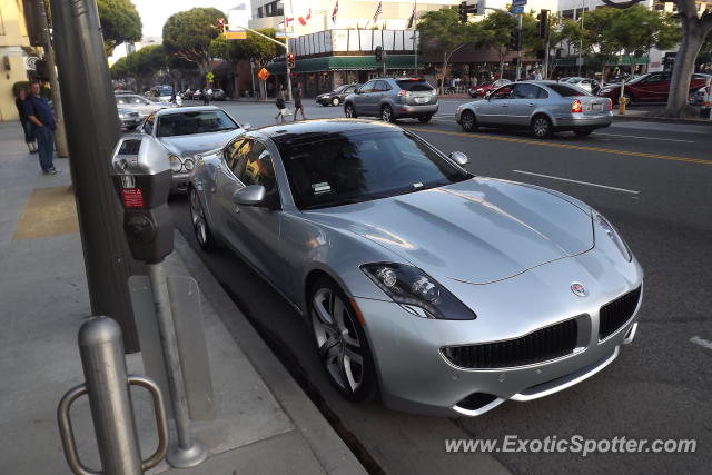 Fisker Karma spotted in Hollywood, California