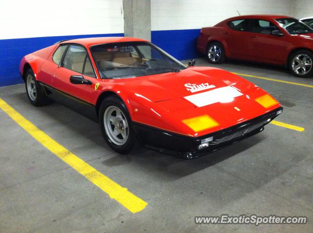 Ferrari 512BB spotted in Indianapolis, Indiana
