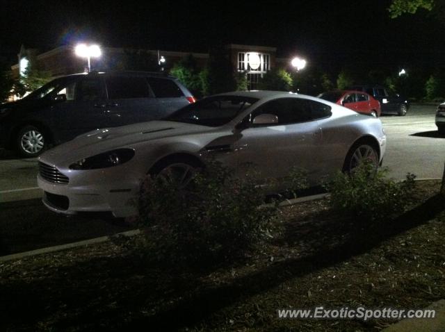 Aston Martin DBS spotted in Carmel, Indiana