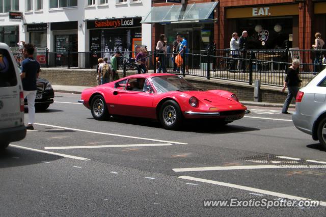 Ferrari 246 Dino spotted in London, United Kingdom
