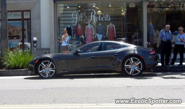 Fisker Karma spotted in Beverly Hills, California