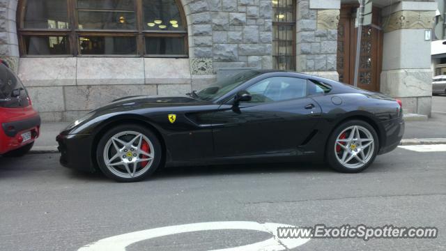 Ferrari 599GTB spotted in Helsinki, Finland