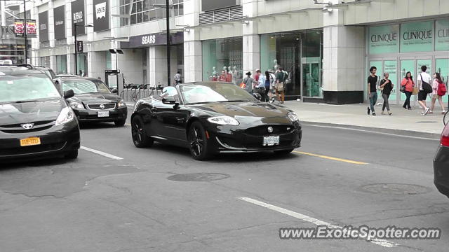 Jaguar XKR-S spotted in Toronto, Canada