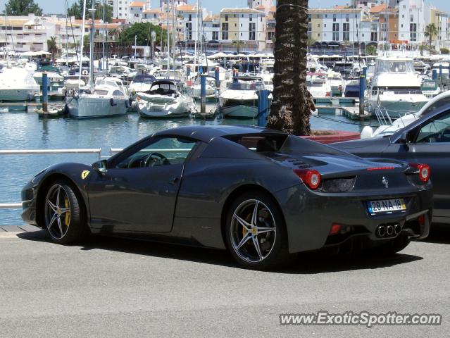 Ferrari 458 Italia spotted in Vilamoura, Portugal