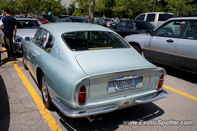 Aston Martin DB6 spotted in Greenwich, Connecticut