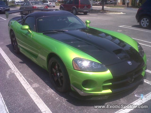 Dodge Viper spotted in Tampa, Florida