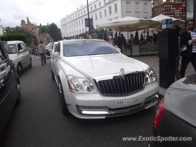 Mercedes Maybach spotted in London, United Kingdom