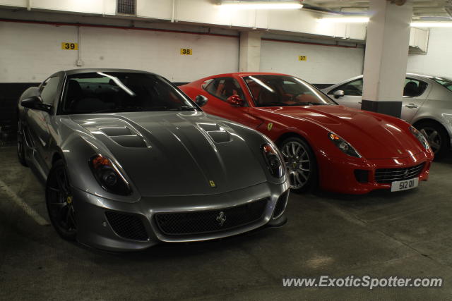 Ferrari 599GTB spotted in London, United Kingdom