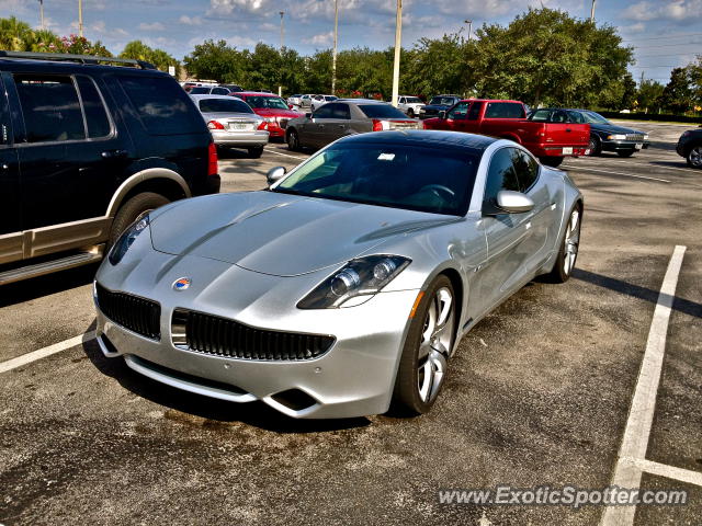 Fisker Karma spotted in Clermont, Florida