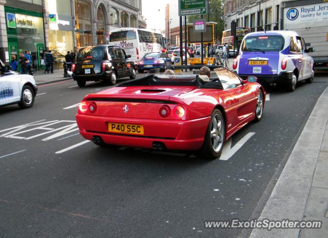 Ferrari F355 spotted in London, United Kingdom