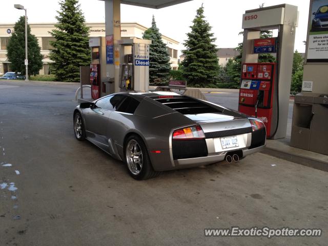 Lamborghini Murcielago spotted in Ancaster, Canada