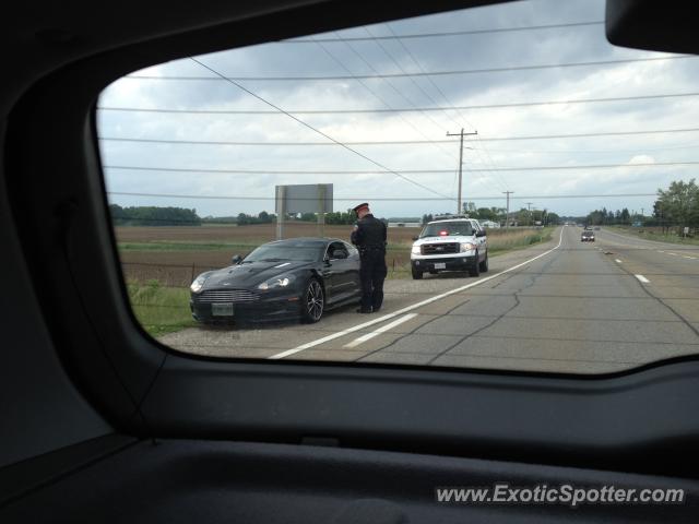 Aston Martin DBS spotted in Ancaster, Canada