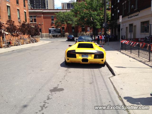 Lamborghini Murcielago spotted in Hamilton, Canada