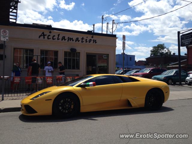 Lamborghini Murcielago spotted in Hamilton, Canada