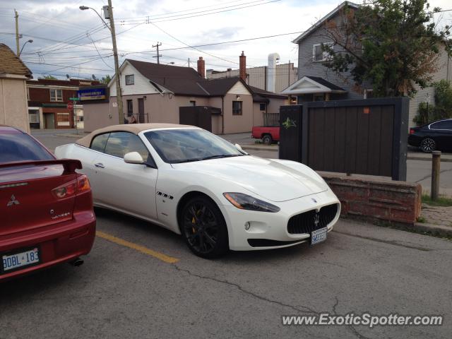 Maserati GranCabrio spotted in Hamilton, Canada