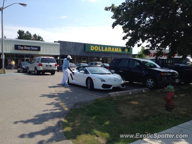 Lamborghini Gallardo spotted in Ancaster, Canada