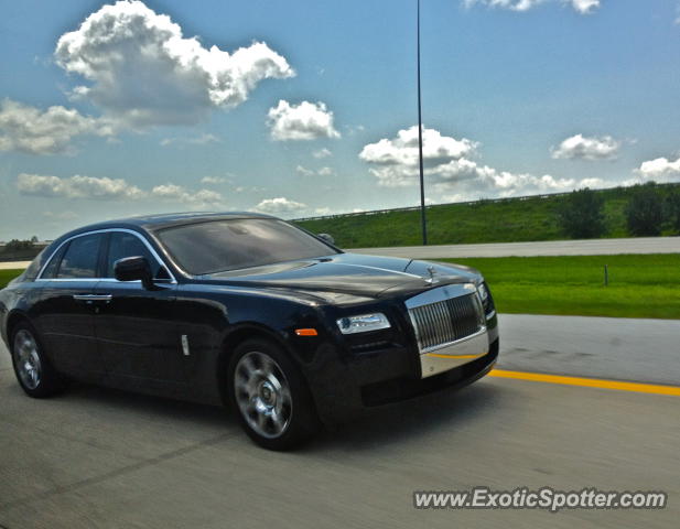 Rolls Royce Ghost spotted in Clearwater, Florida