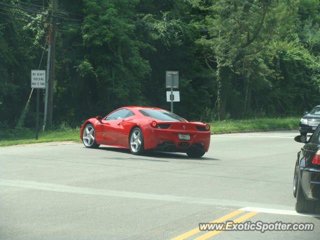 Ferrari 458 Italia spotted in Long Island, New York