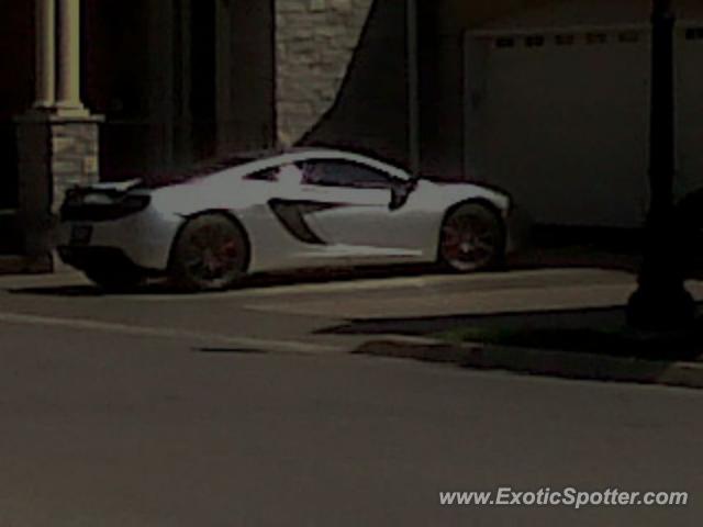 Mclaren MP4-12C spotted in Stcatharines, Canada