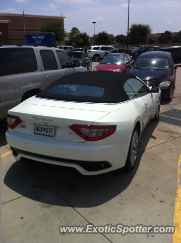 Maserati GranTurismo spotted in Dallas, Texas