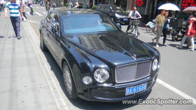 Bentley Mulsanne spotted in SHANGHAI, China