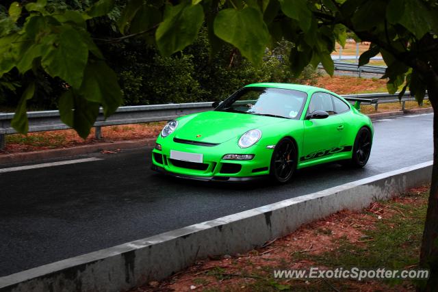 Porsche 911 GT3 spotted in Le Mans, France