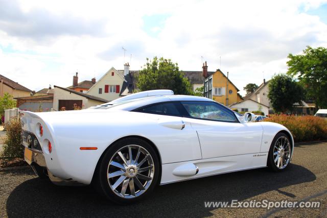 Spyker C8 spotted in Le Mans, France