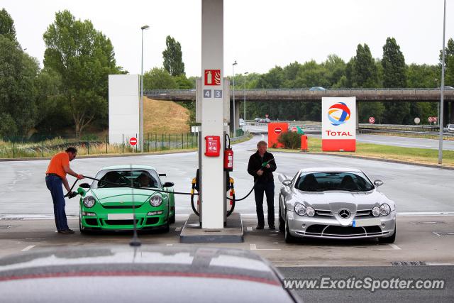 Porsche 911 GT3 spotted in Le Mans, France