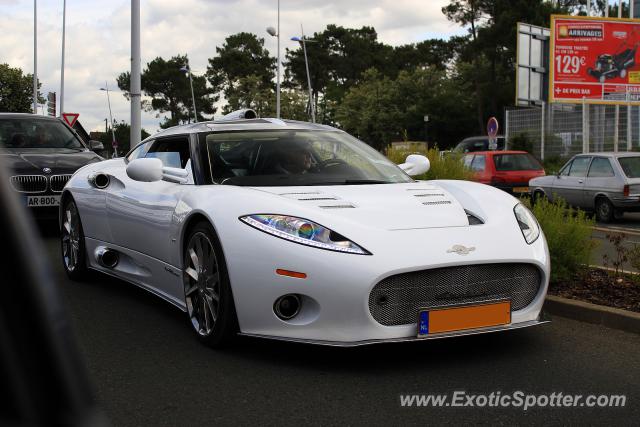Spyker C8 spotted in Le Mans, France