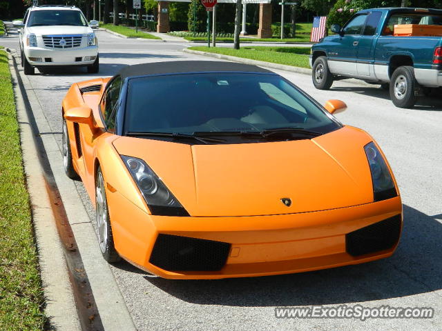 Lamborghini Gallardo spotted in Celebration, Florida