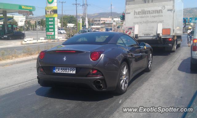 Ferrari California spotted in THESSALONIKI, Greece
