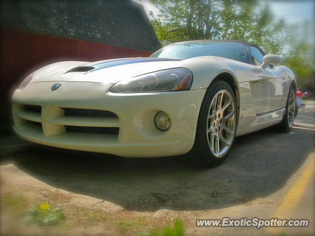 Dodge Viper spotted in Fredericton, Canada