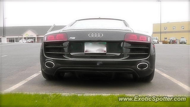 Audi R8 spotted in Fredericton, Canada
