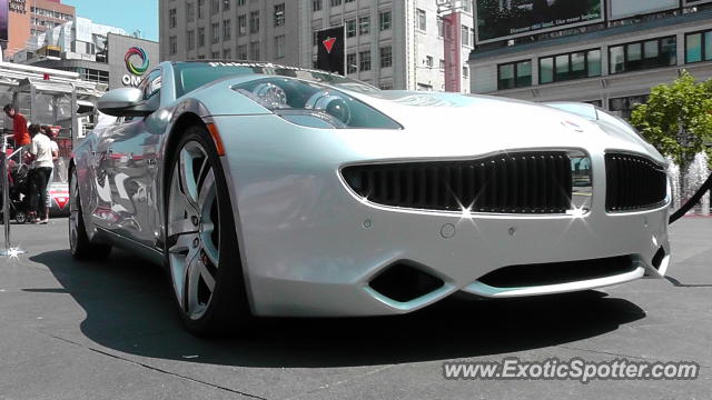 Fisker Karma spotted in Toronto, Canada