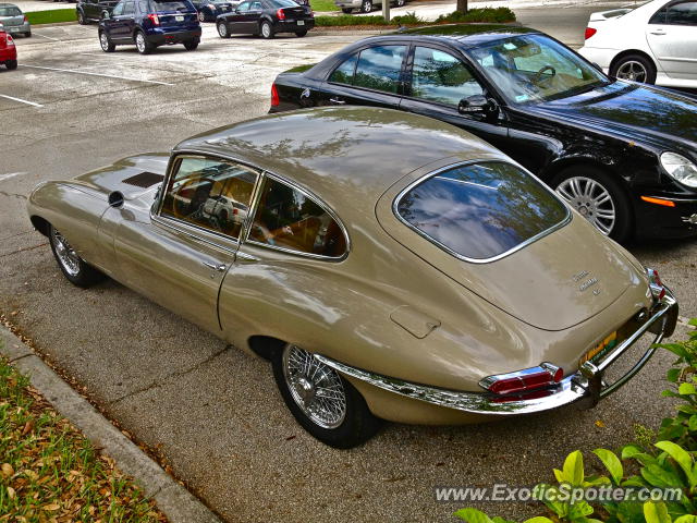 Jaguar E-Type spotted in Winderemere, Florida