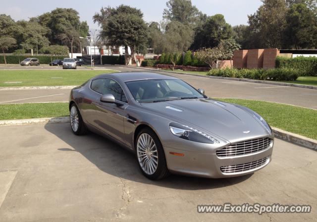 Aston Martin Rapide spotted in Lima Peru, Peru